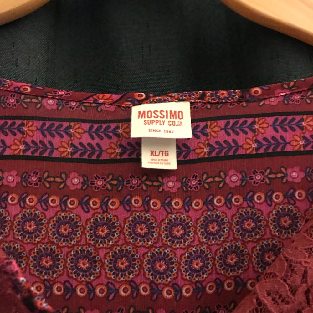 Mission Sheer 3/4 Sleeve Tunic - Picture 2 of 2